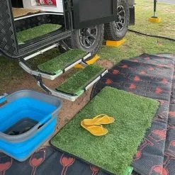 Muk Mat Pull−Out Step Mat 11 Muk Mat Pull−Out Step Mat -Tents Sales 1263696 pull out step mat green pitch black trim