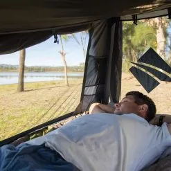 OZtrail BlockOut Easy Fold Stretcher Tent Single -Tents Sales 1265304 blockout easy fold stretcher tent single