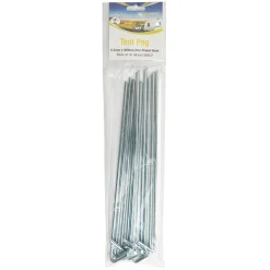 Supex Steel Tent Pegs 6.3mm 10 Pack 9 Supex Steel Tent Pegs 6.3mm 10 Pack -Tents Sales 1265886 steel tent pegs 63mm 10 pack