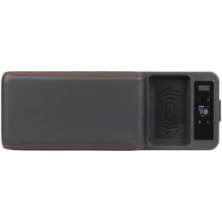 Brass Monkey 8L Portable Fridge Freezer With Wireless Qi Charger -Tents Sales 1268664 8l fridge freezer with wireless charger