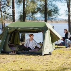 OZtrail Fast Frame 3 Person Tent -Tents Sales 1270084 fast frame 3p swagtent