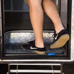 Companion Dust Off Mat − Caravan Step 17 Companion Dust Off Mat − Caravan Step -Tents Sales 1270111 dust off mat caravan step grey black trim