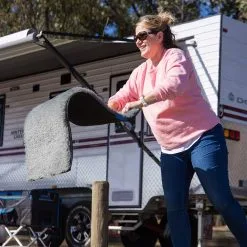 Companion Dust Off Mat − Large -Tents Sales 1270140 dust off mat large 60 x 90 grey