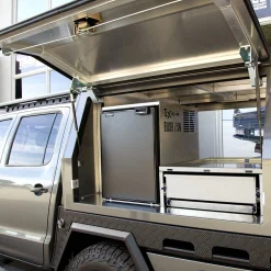 Bushman Fridges DC85−X Aluminium Fridge Box -Tents Sales 1271159 dc85 x aluminium fridge box