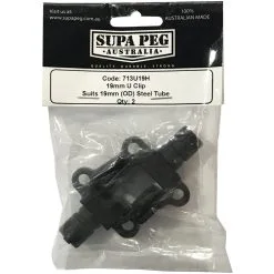 Supa Peg U−Clip Ridge Rail Support Inserts -Tents Sales 1272965 u clip ridge rail support inserts