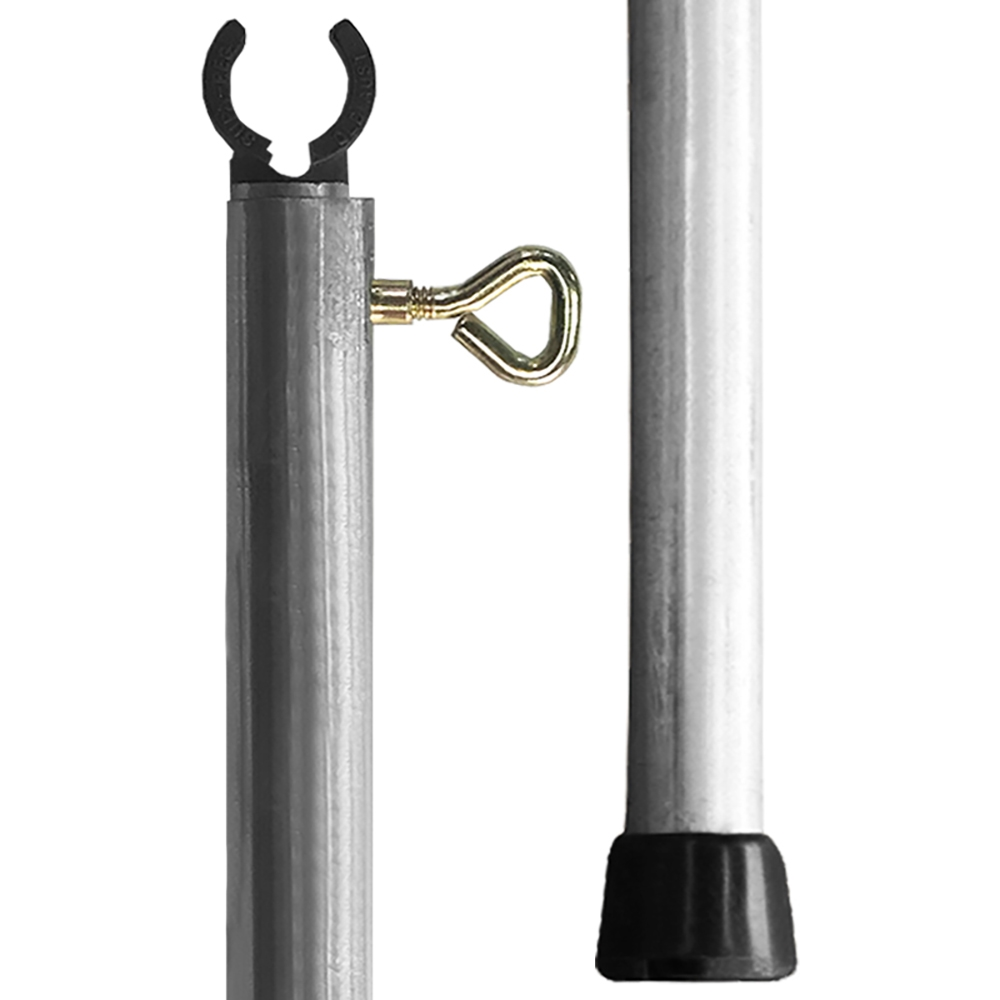 Supa Peg Big Foot C−Clip Steel Support Pole 3 Supa Peg Big Foot C−Clip Steel Support Pole